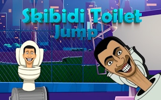Image Skibidi Toilet Jump Challenge